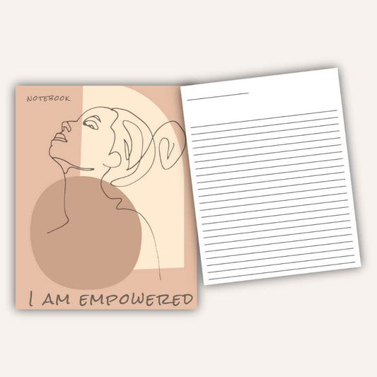 Positive Affirmation Notebook - I Am Empowered
