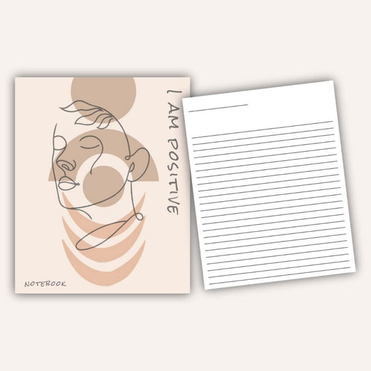 Positive Affirmation Notebook - I Am Positive